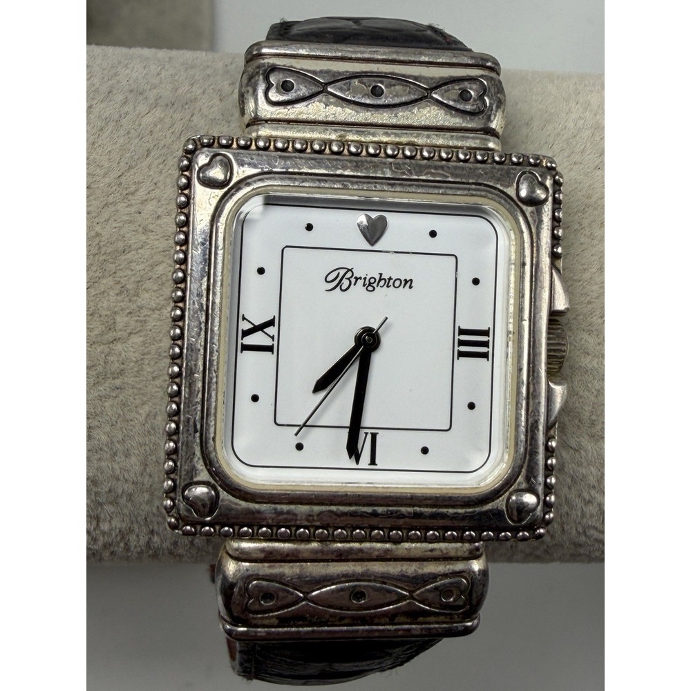 Brighton Sofia New Battery Ladies Watch 30MM 6.75" Reversable Band